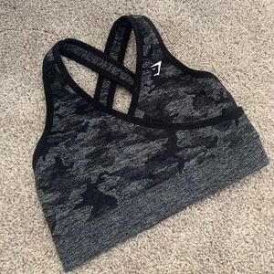 Gymshark Camo Seamless Sports Bra